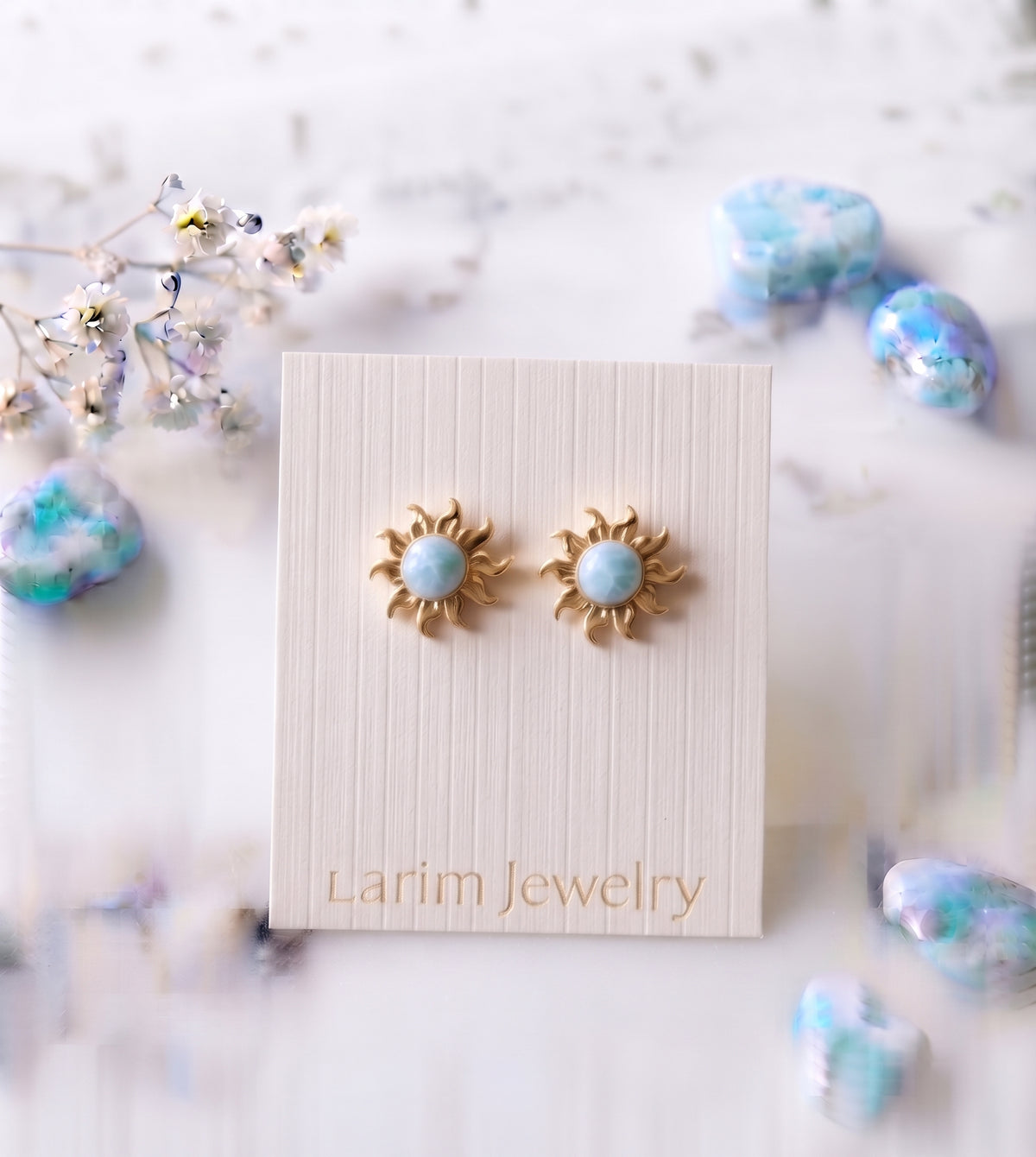 Aretes Sol radiante