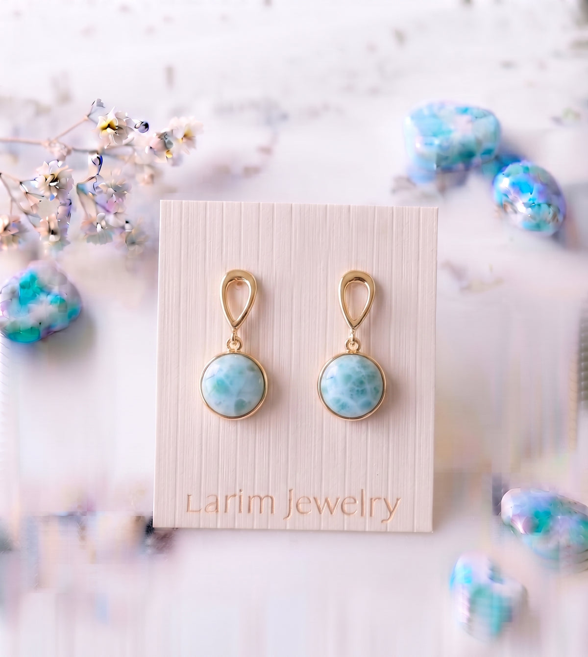 Aretes Gota Celeste