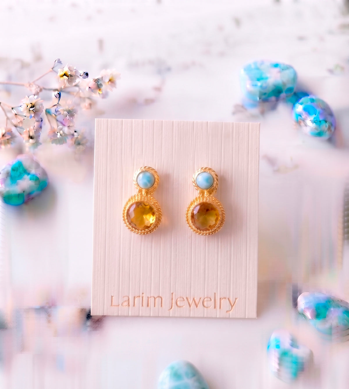 Aretes Destello del Caribe